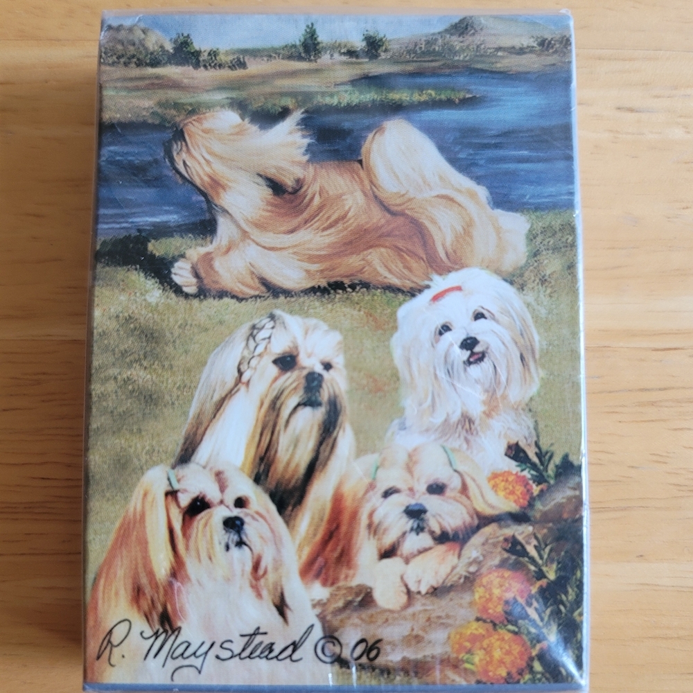 Lhasa Apso Poker Playing Cards